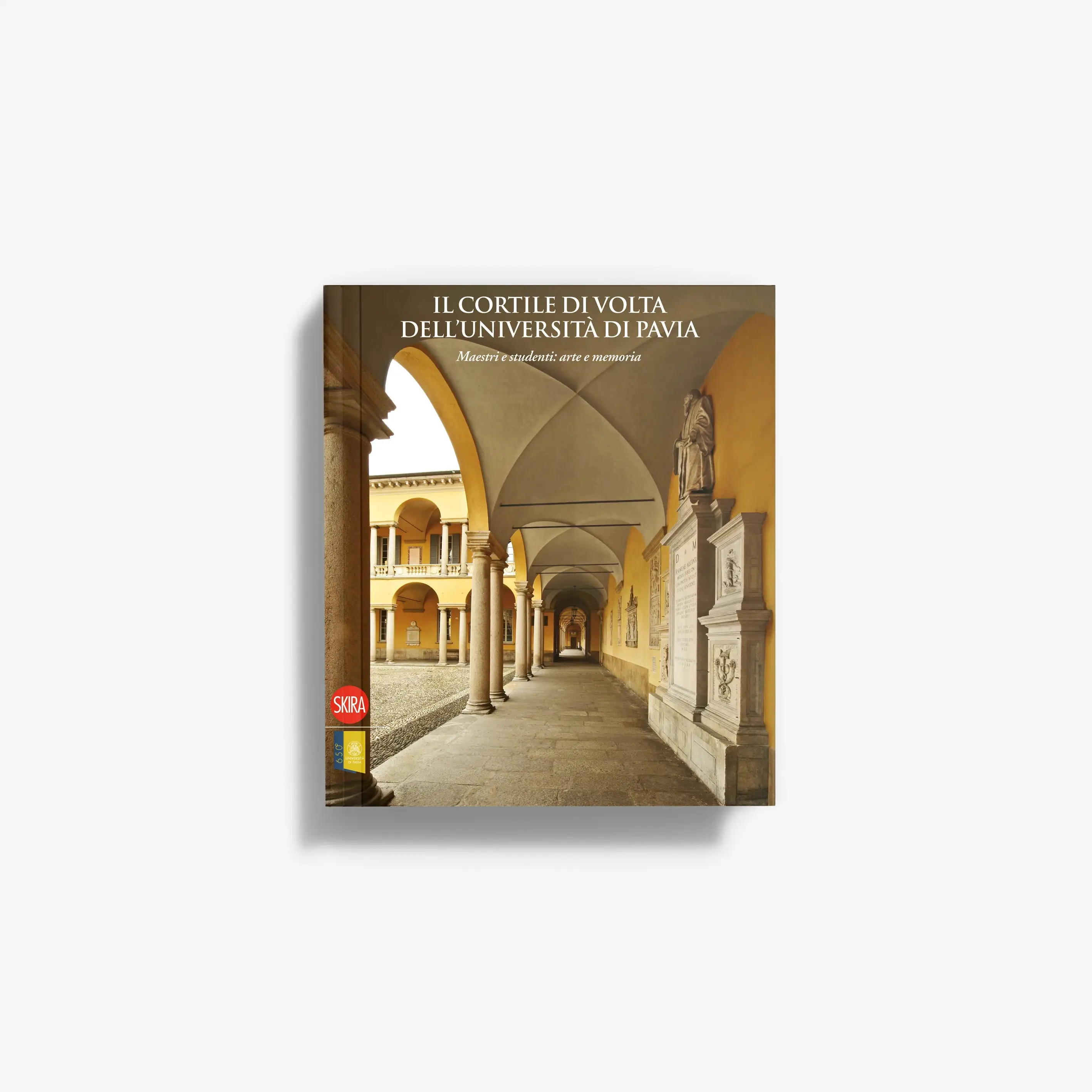 Il cortile di Volta dell’Università di Pavia