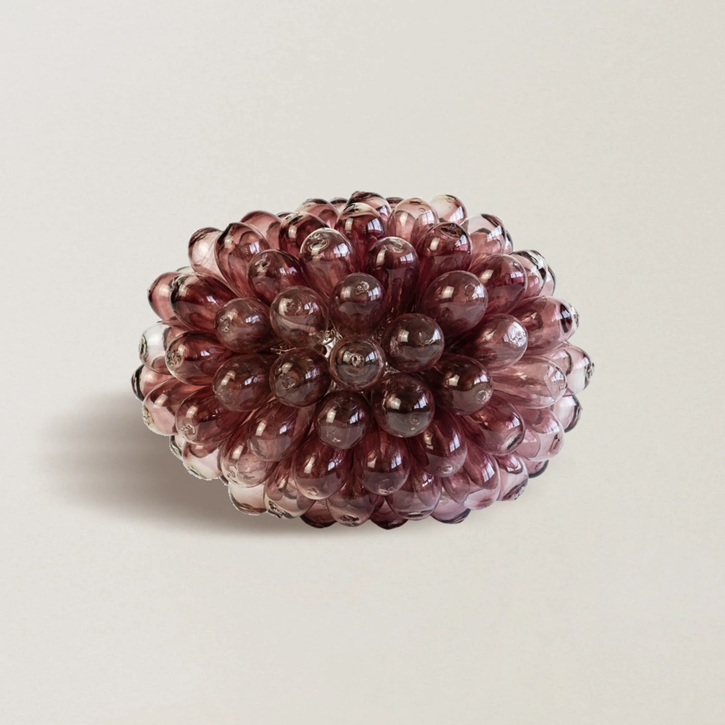 Blown Honeycomb Glass Lamp Amarena (Small)