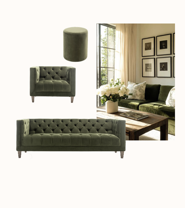 Evergreen tablescape design