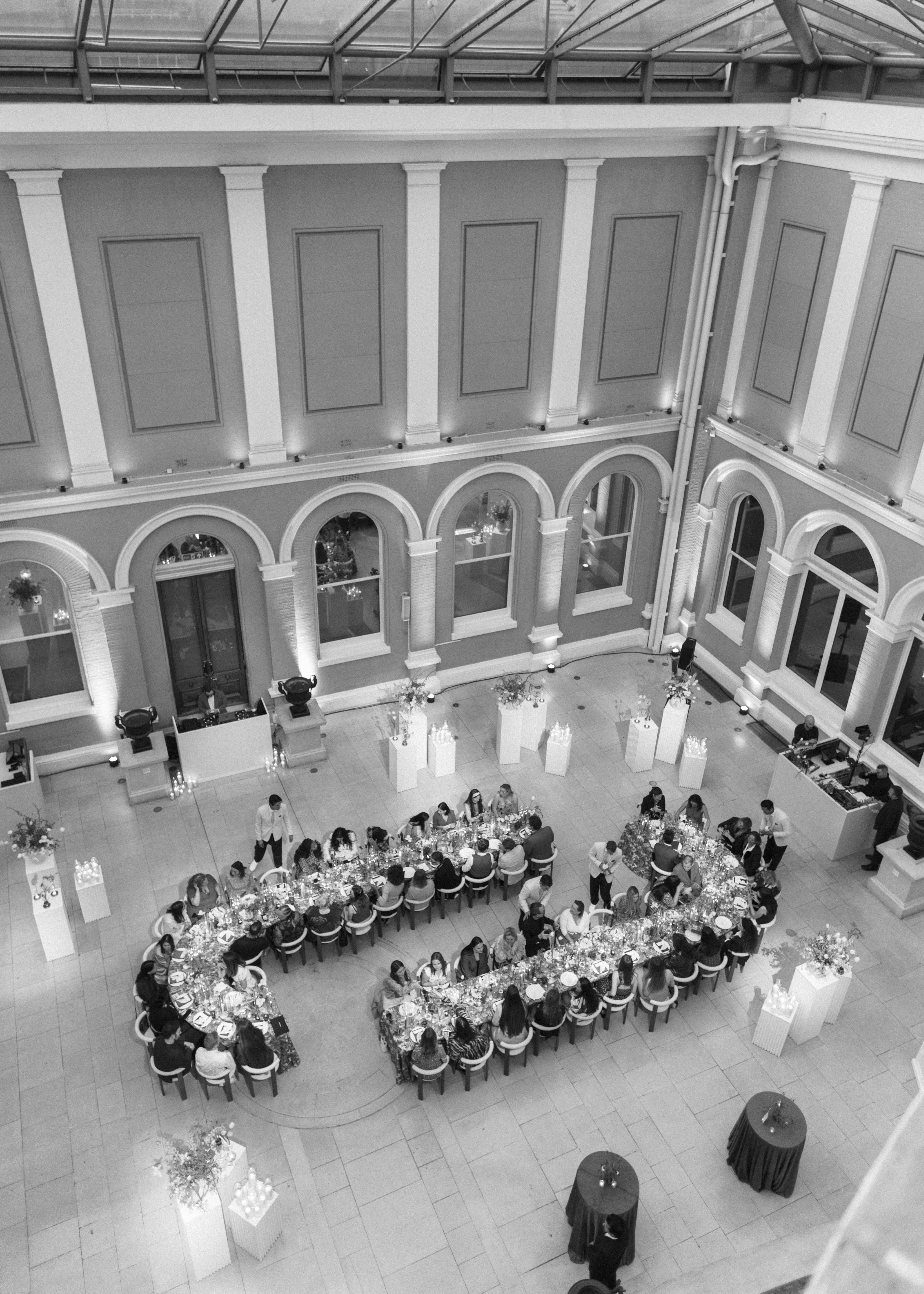 Host a private dinner in a London gallery