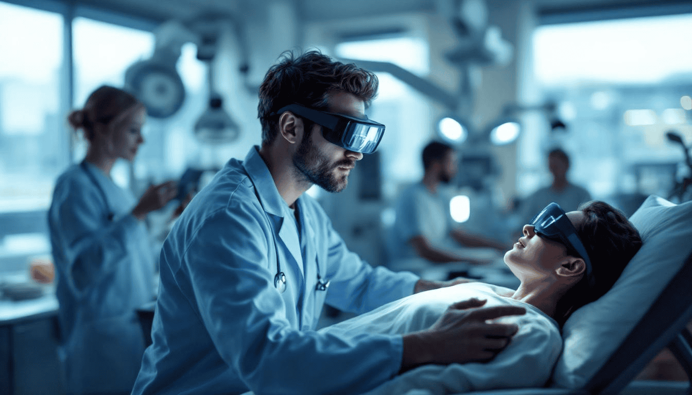 augmented reality enhacing virtual care