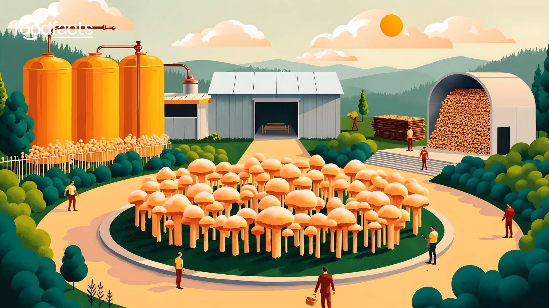 An illustrated infographic depicting the concept of the circular economy, with interconnected arrows forming a loop, symbolizing sustainability, waste reduction, and resource reuse. The image is tied to the article "Reimagining the Food System Through Circular Thinking," which explores how a circular economy model can transform food systems by minimizing waste and optimizing resources for a more sustainable future. The article discusses how this approach can help reshape food production, consumption, and waste management to create a more resilient and eco-friendly system.