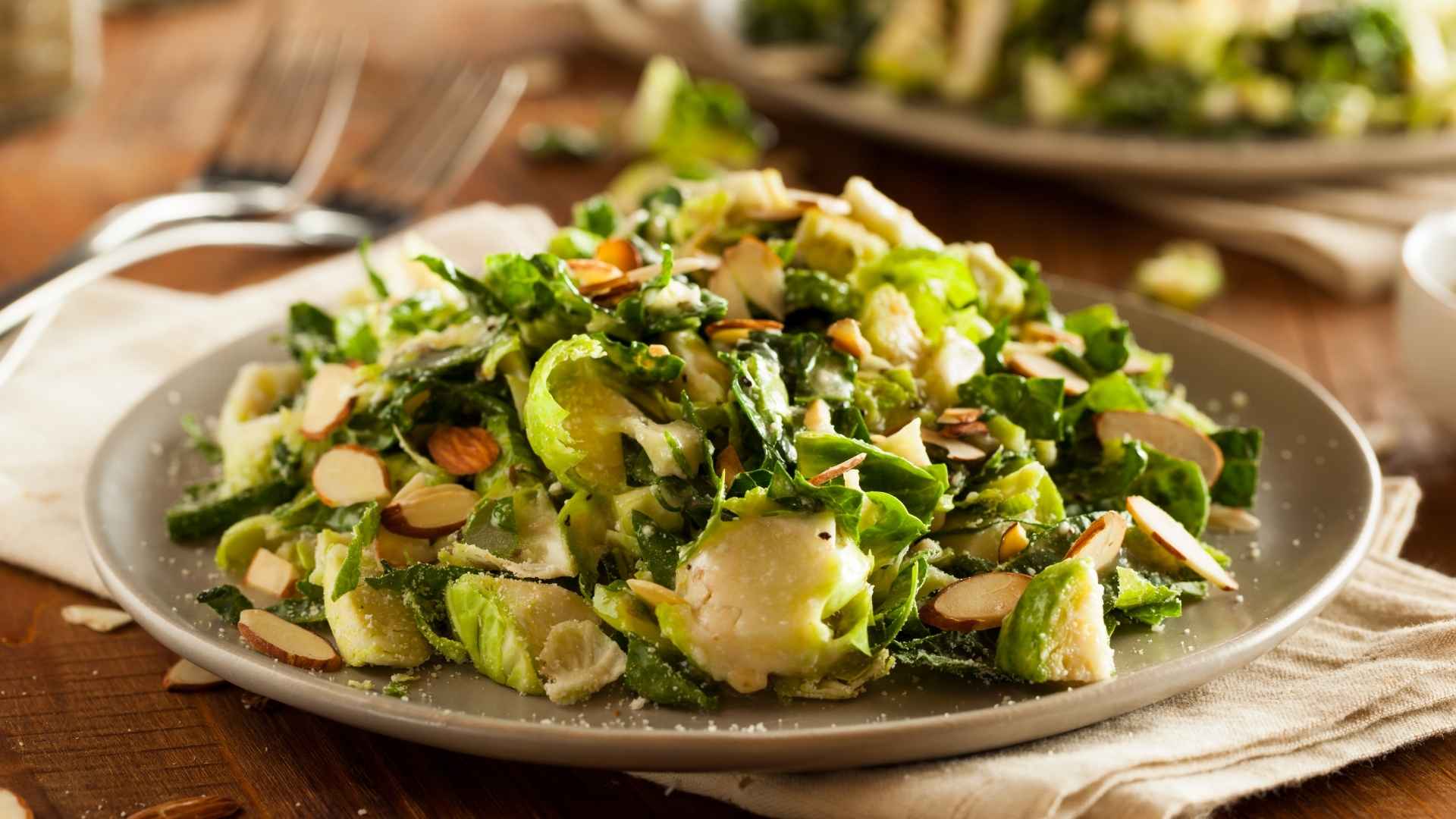 A tasty Brussels sprouts salad