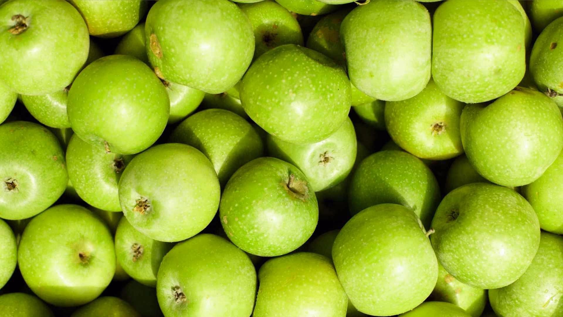Green apples