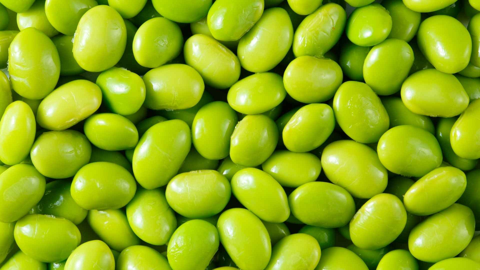 Green soy beans
