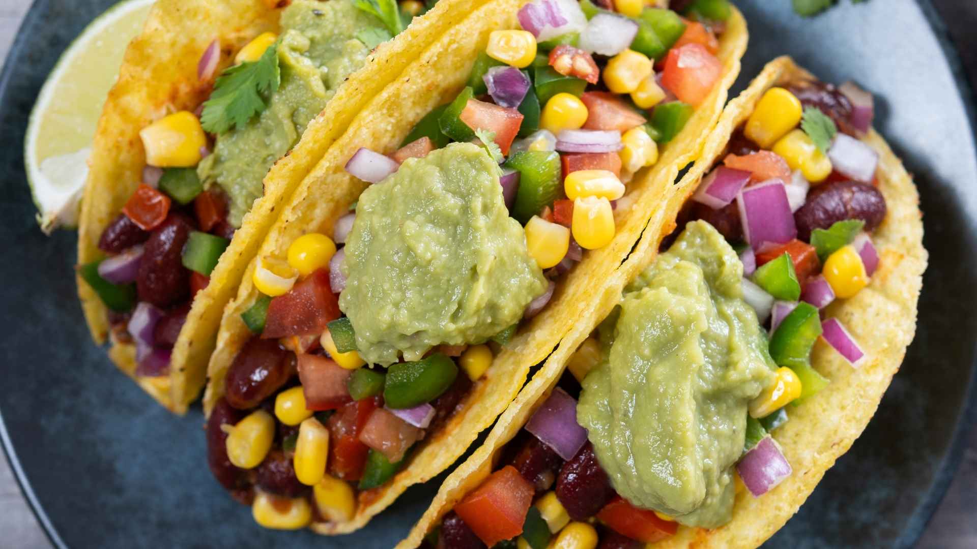 Vegetable tacos