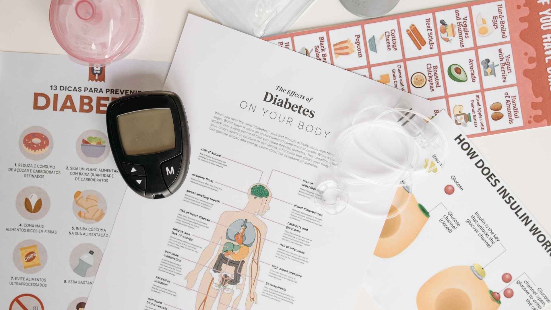 Doctors notes on the impacts of diabetes on the body