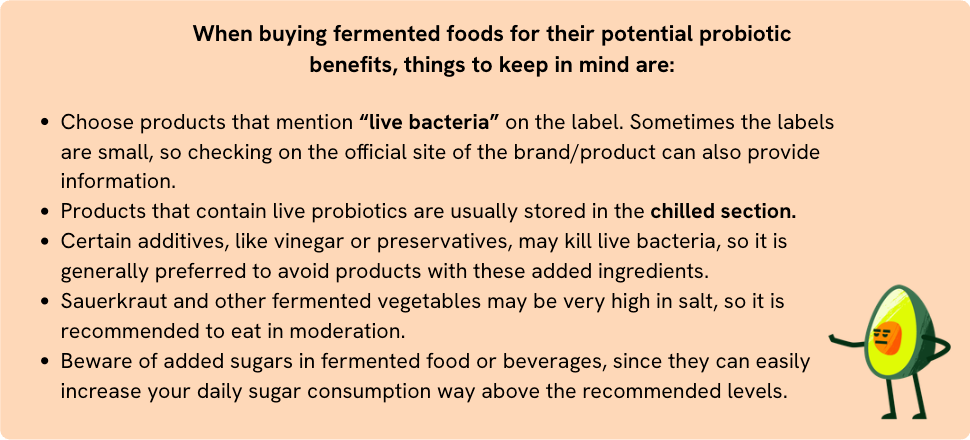A guide on buying fermented foods