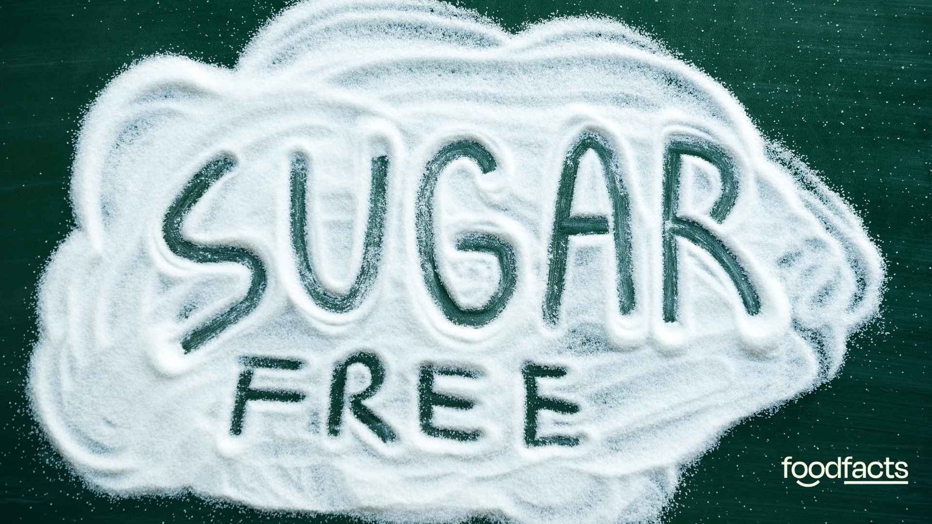 A row of sugar-free drinks