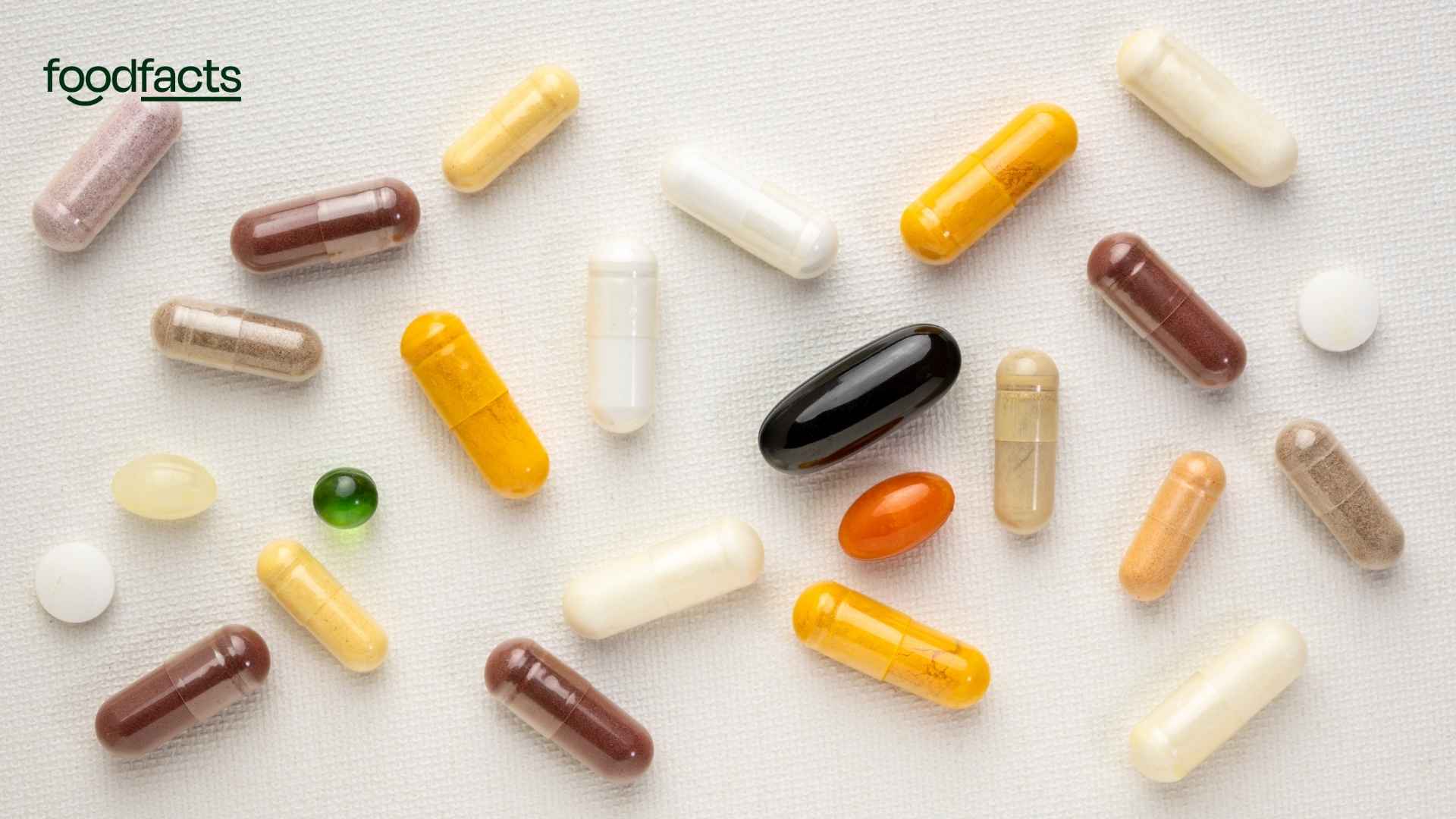 A range of supplements. Photo sourced from Canva
