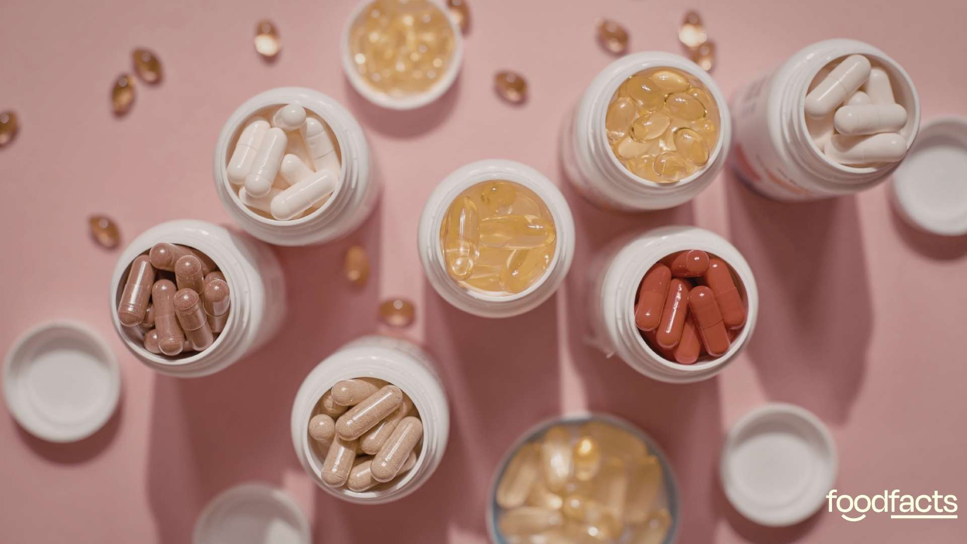 A range of supplements. Photo sourced from Canva
