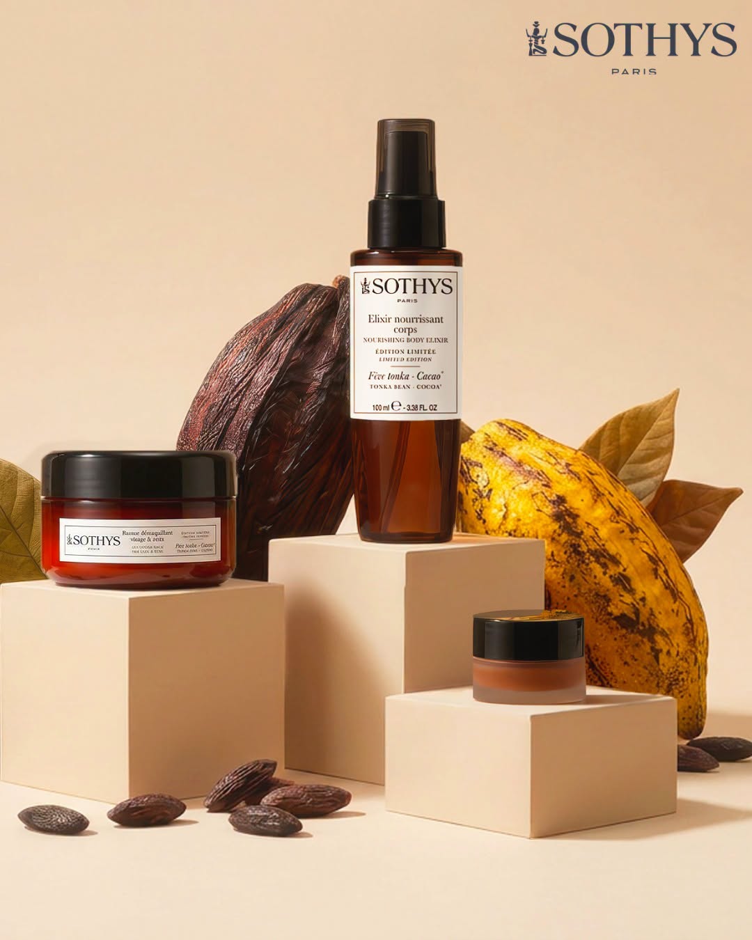 Soin visage oxygénant - Fève Tonka et Cacao
