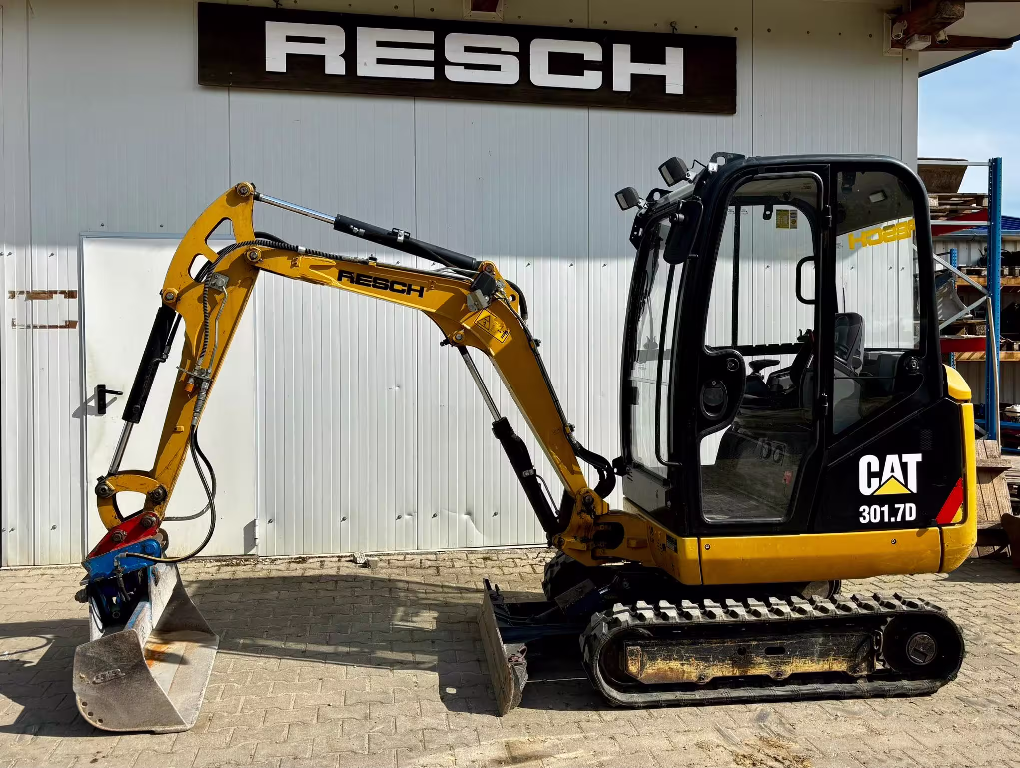 CAT 301.7C, Terex TC22-2