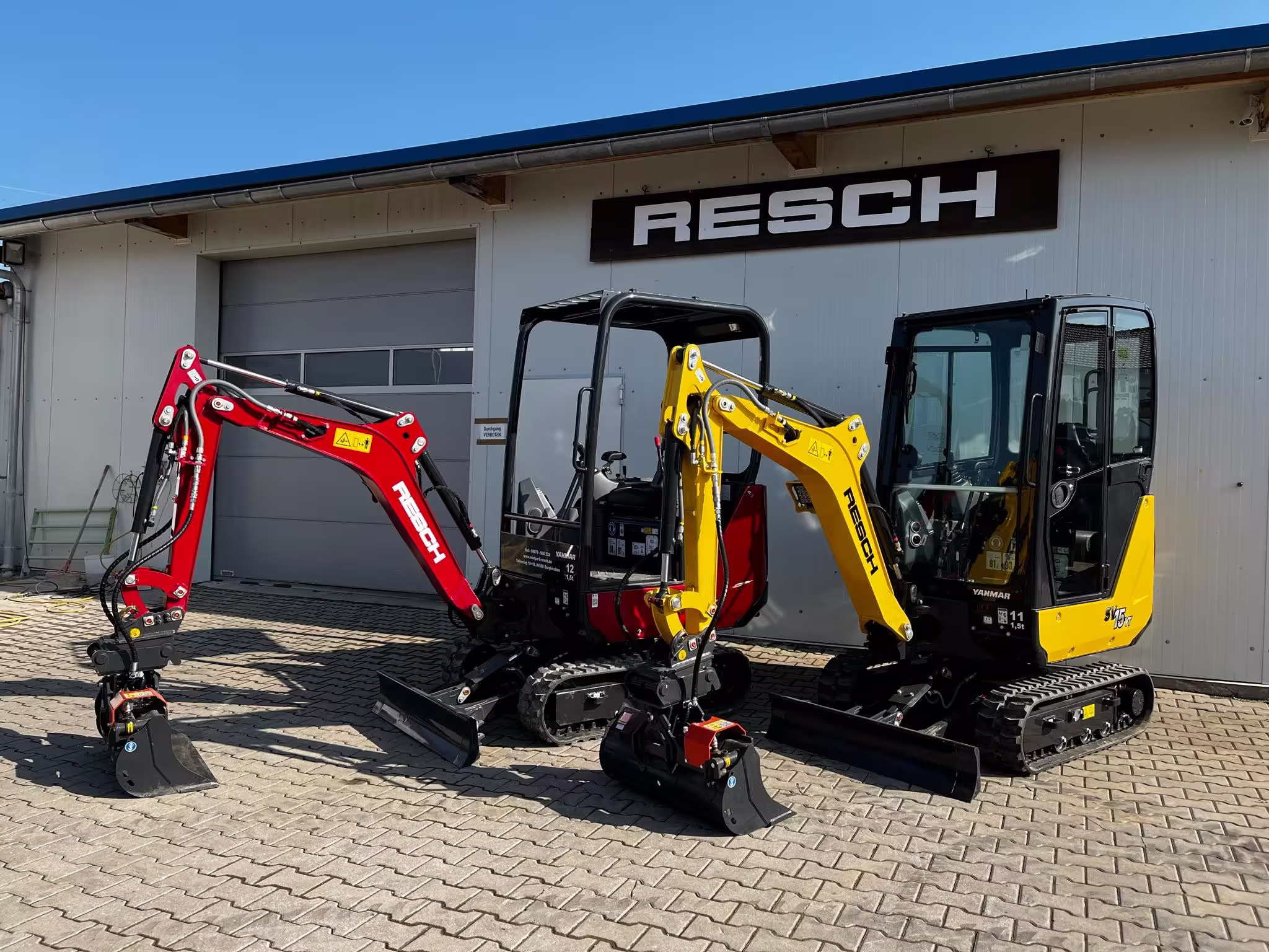 Yanmar SV15, Terex TC15