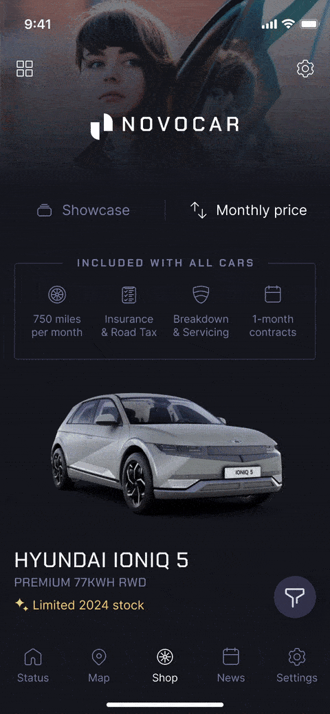 An iPhone screen depicting a key feature of the solution.