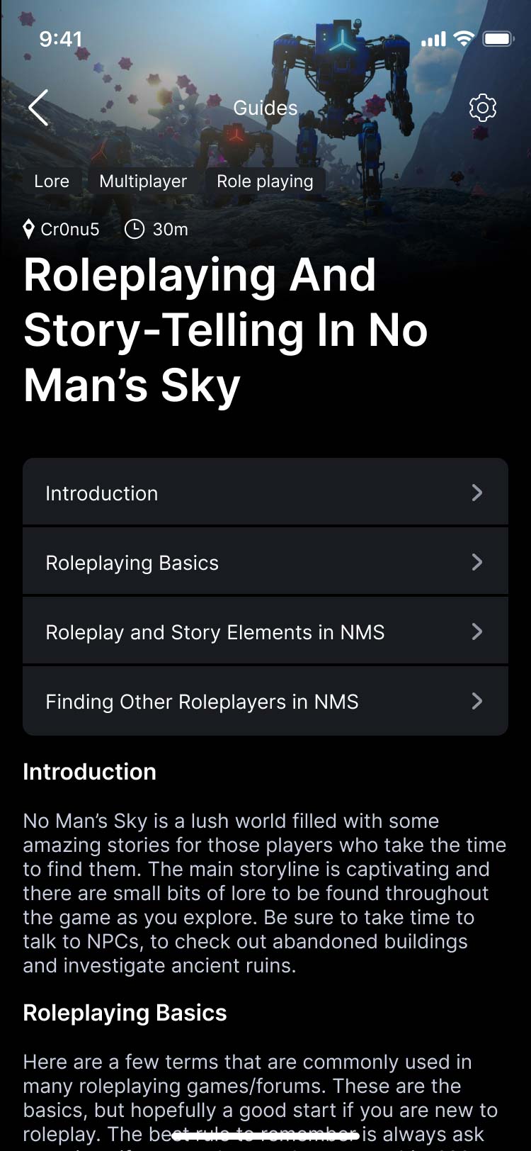 An iPhone screen depicting a key feature of the solution.