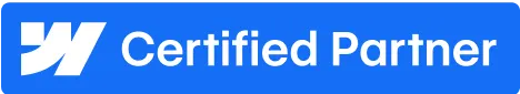 webflow partner badge
