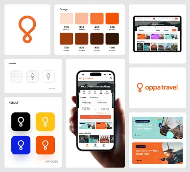 branding identity service of wavespace