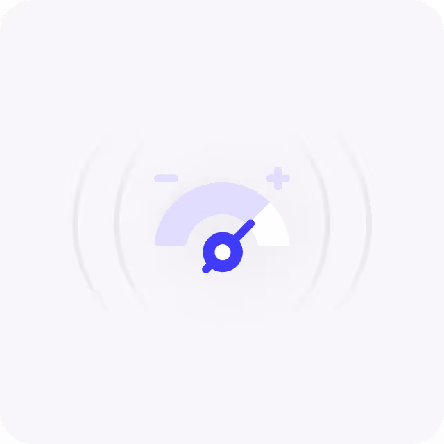 Speedometer Performance Icon Design