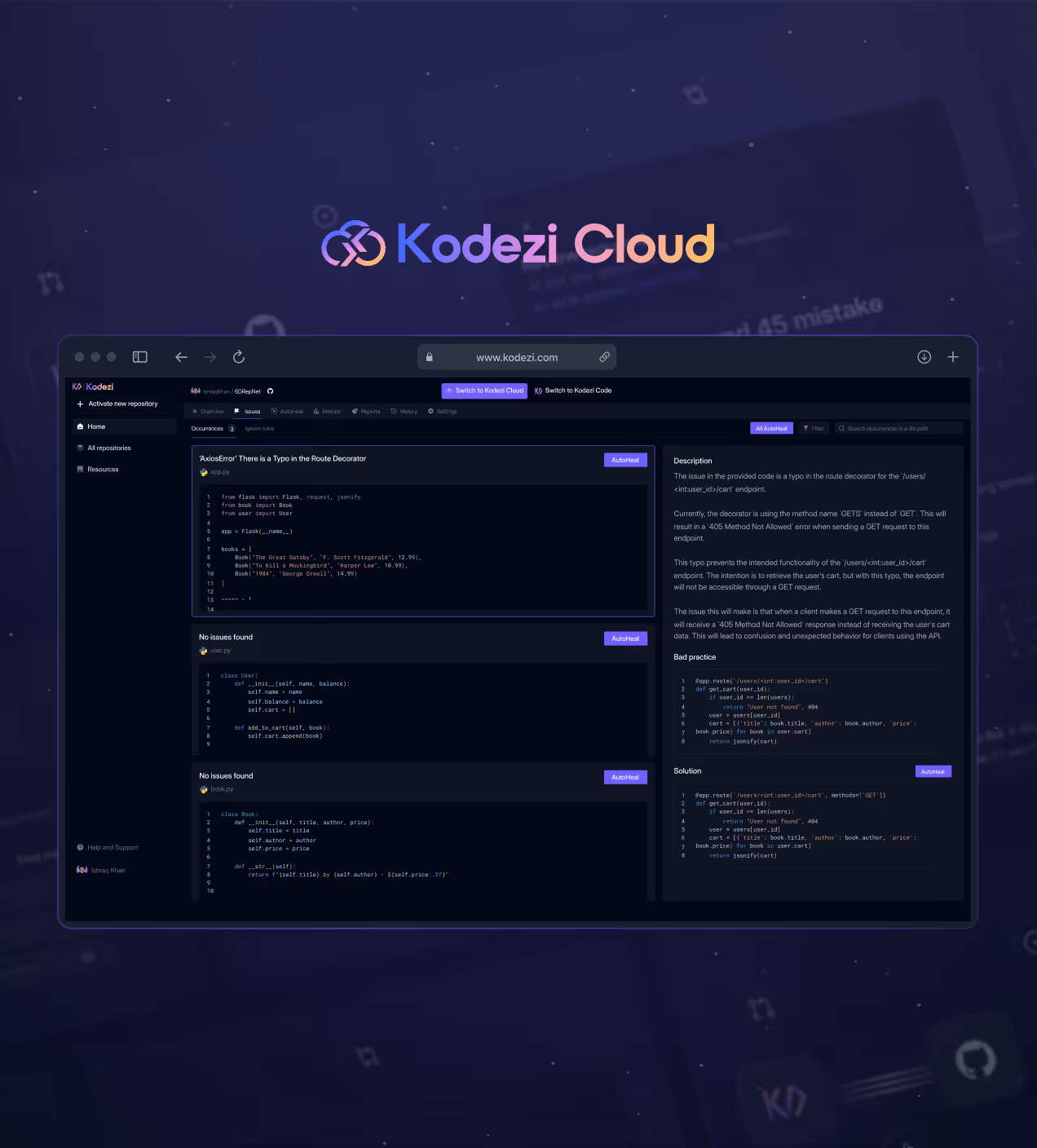ai platform web ui design