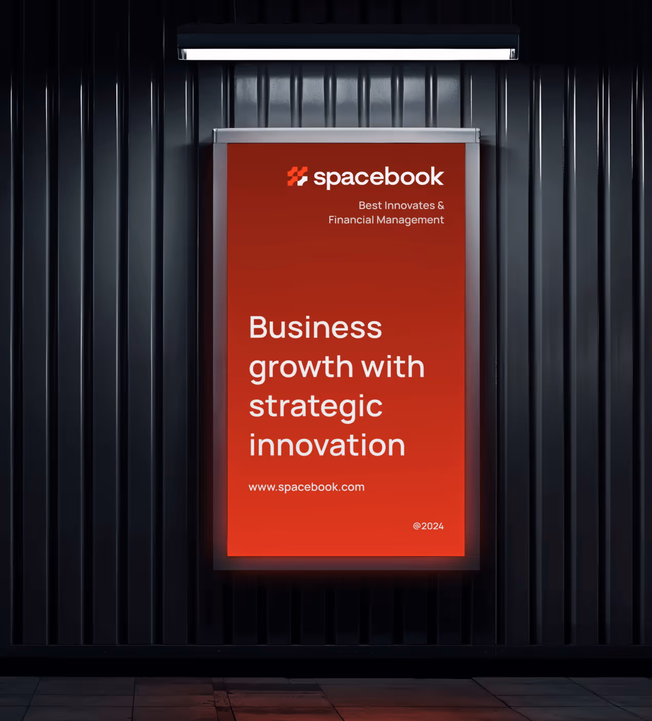 finance product digital billboard