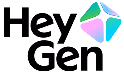 HayGen logo with a colorful abstract geometric shape above the company name in black text.