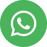 WhatsApp messaging app logo with white phone icon inside a green speech bubble.