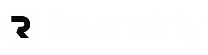 Recruitly company logo with a stylized R icon.