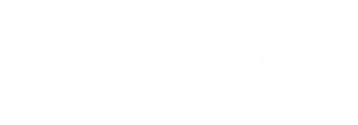 Delve logo featuring a stylized hexagon icon and the word 'Delve' in bold letters.