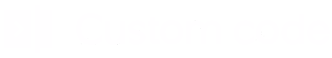 Custom code icon