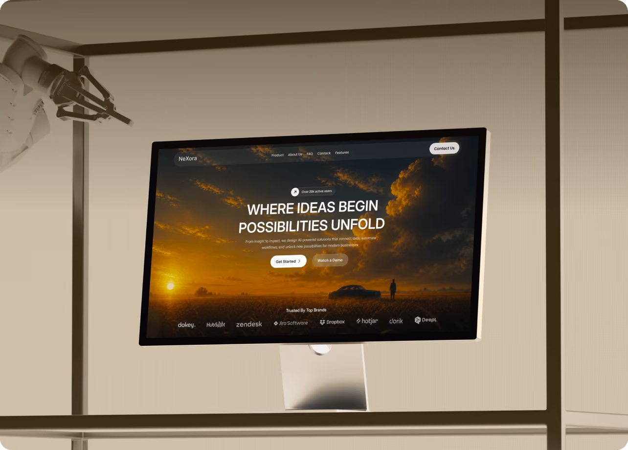 Police Narrative AI website displayed on a desktop monitor