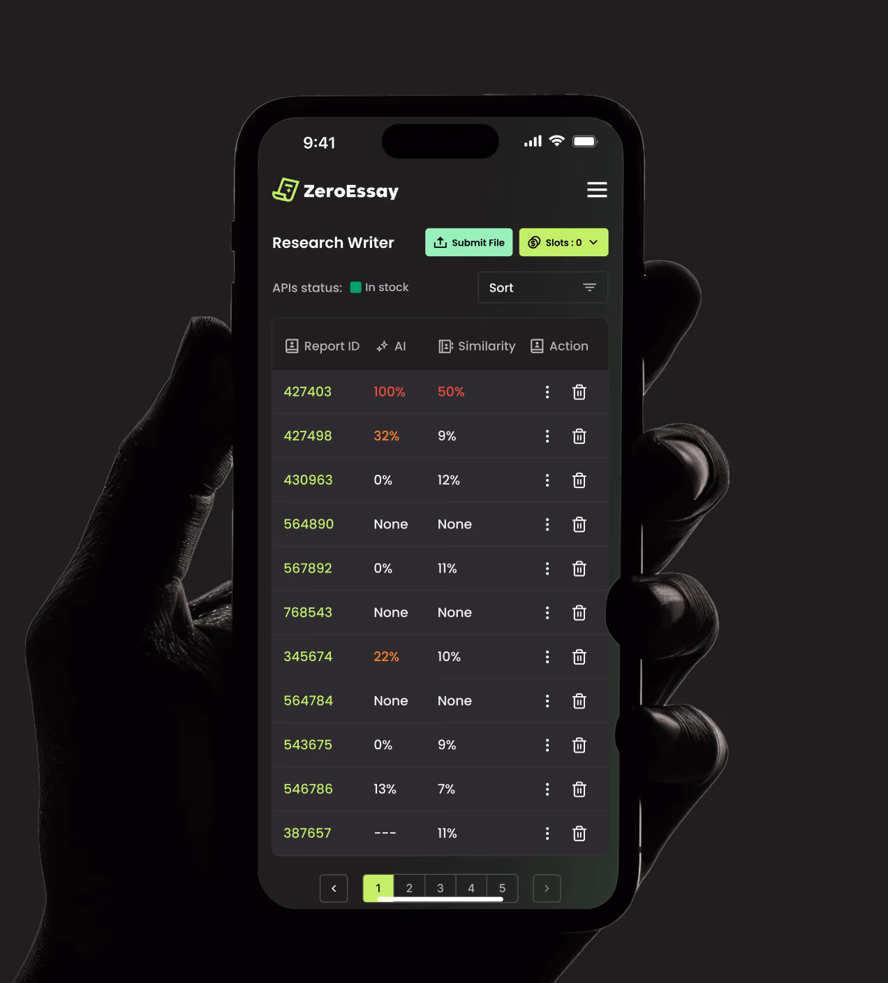 zeroessay-mobile-app-ui-design