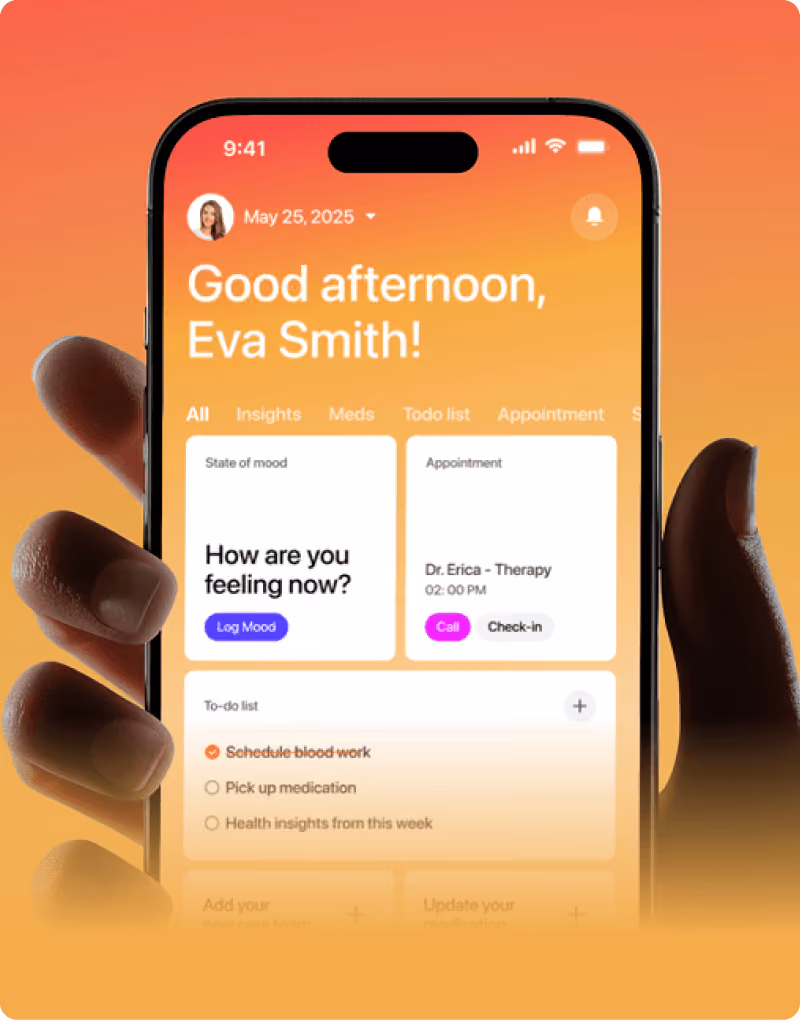 Healthcare tracking ios app design design by Wavespace