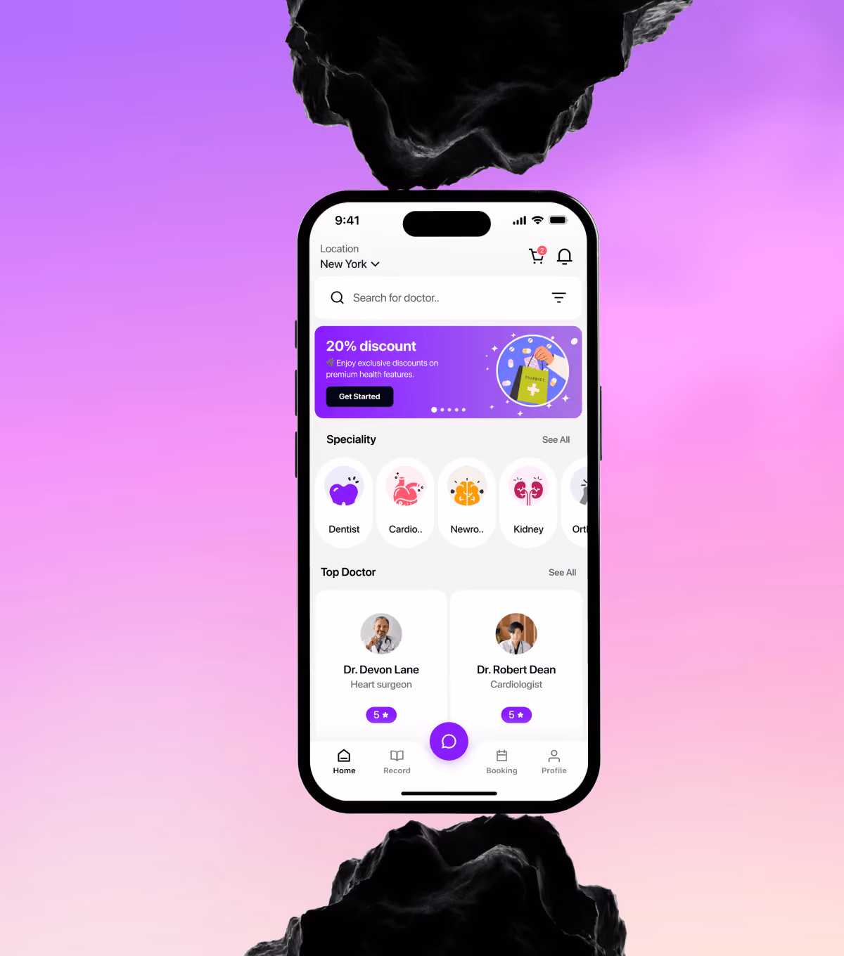 Mobile app design definition by Wavespace