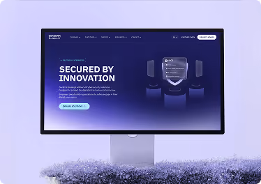 Cerebra website designed and built in Webflow by Wavespace, shown on a desktop monitor