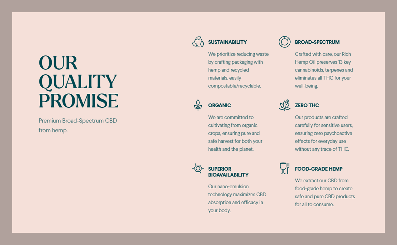 typography muted colors wavespace