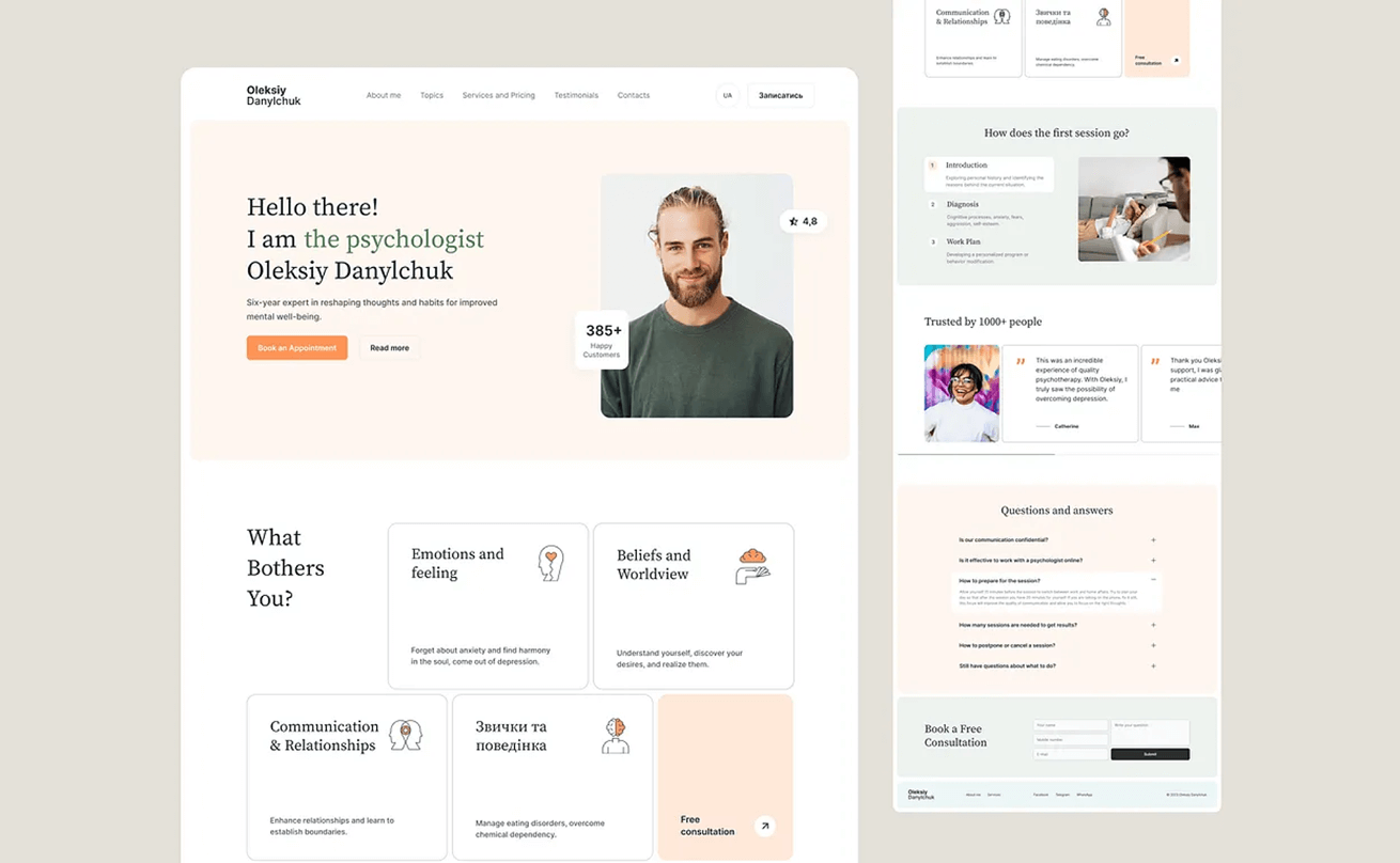 Websites & Landing Pages