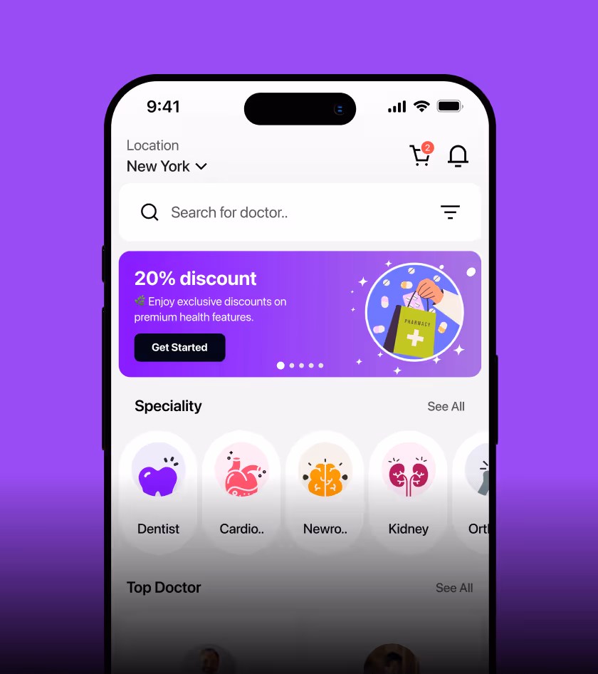 healthcare ui ux design agency