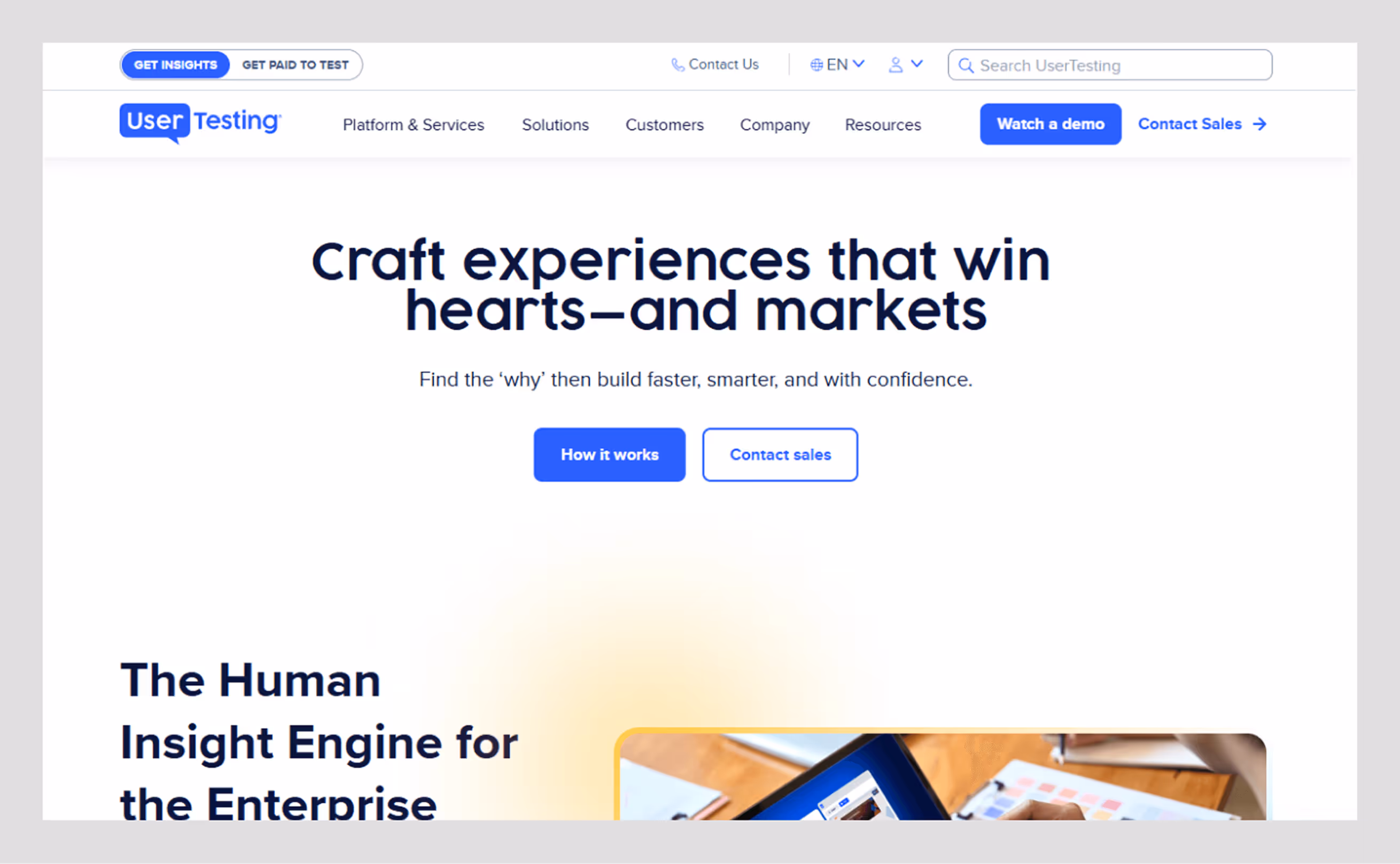 leading digital product design studio usertesting