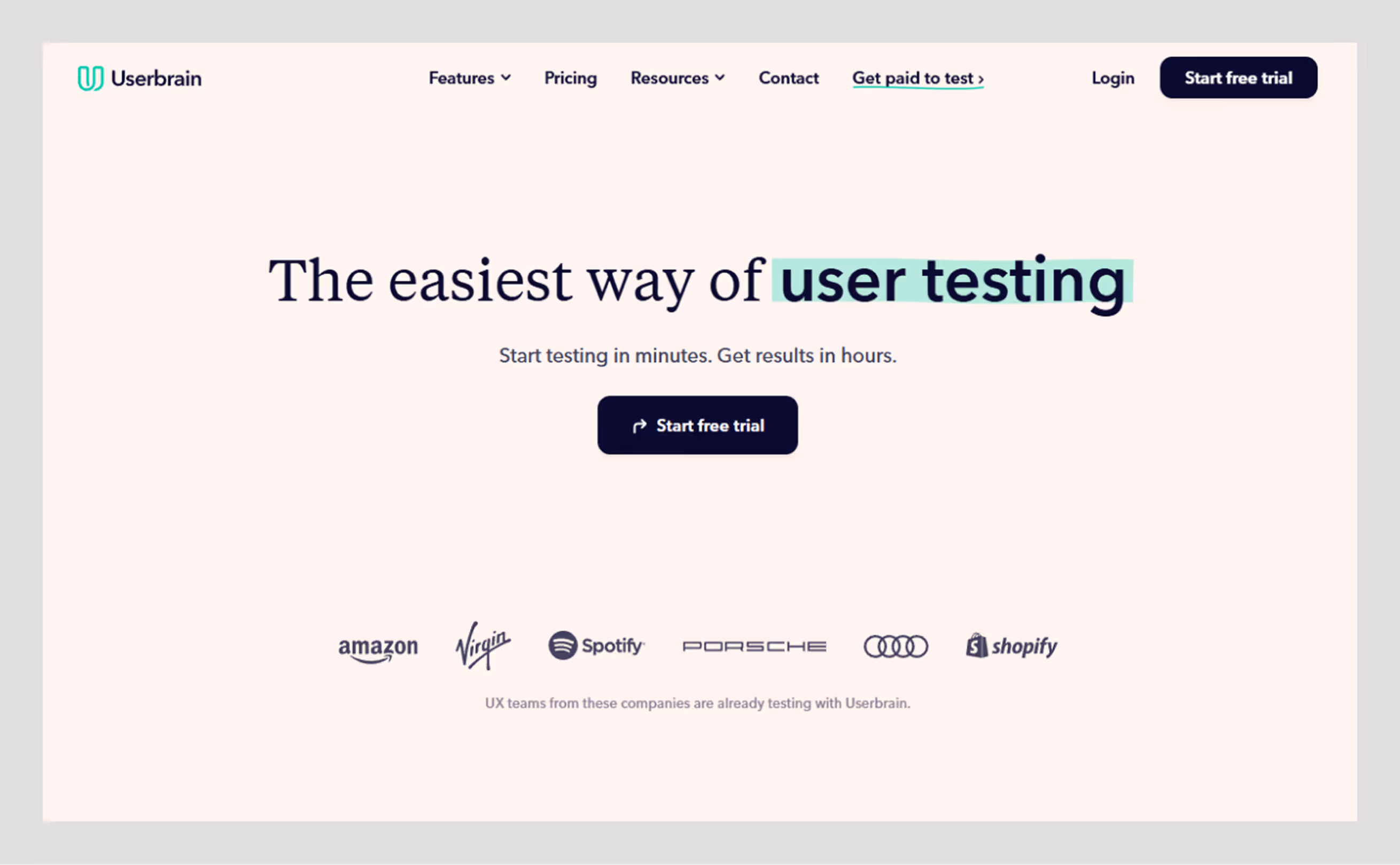 leading digital product design studio userbrain