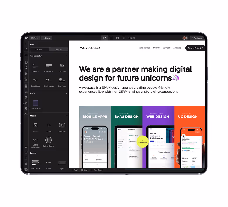 Webflow & Mvp Development Service in Los Angeles