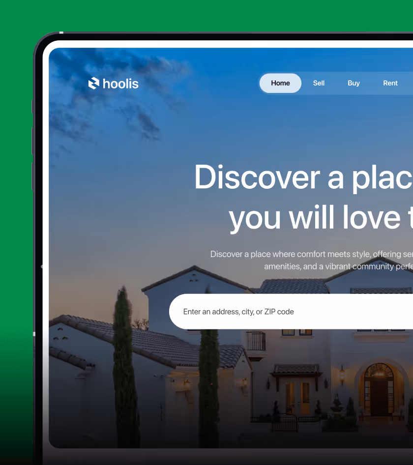 Proptech & Real estate UX Design