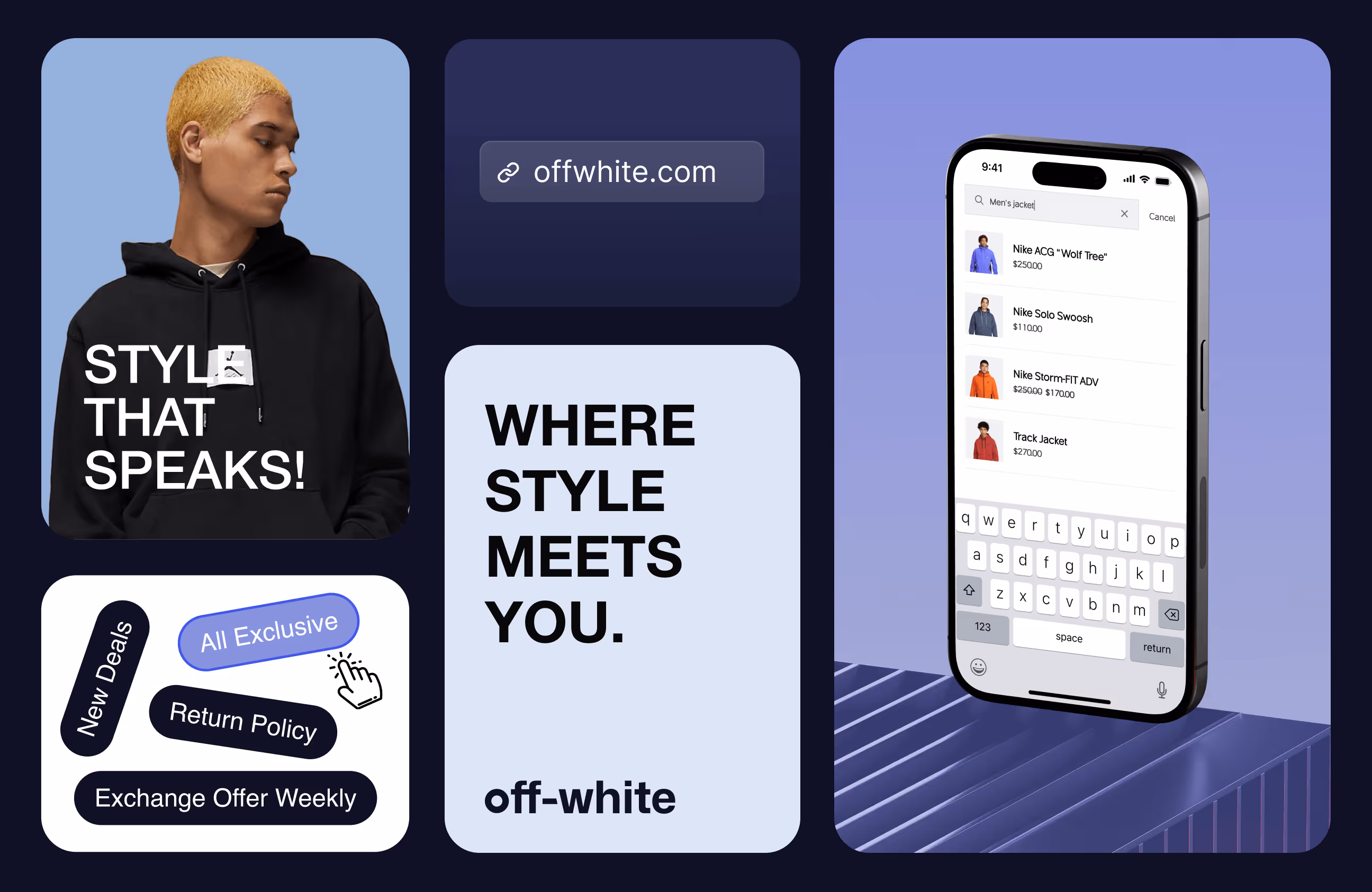 off-white fashion ecommerce website