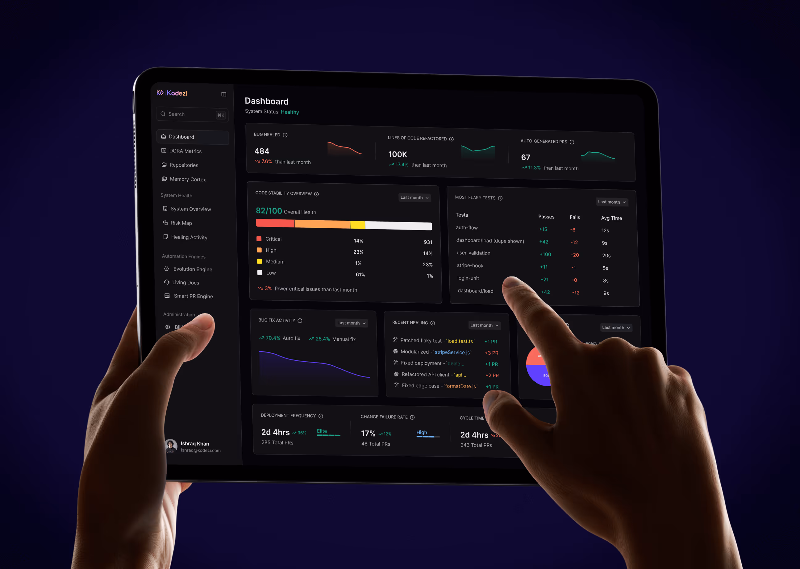 ai agent dashboard design