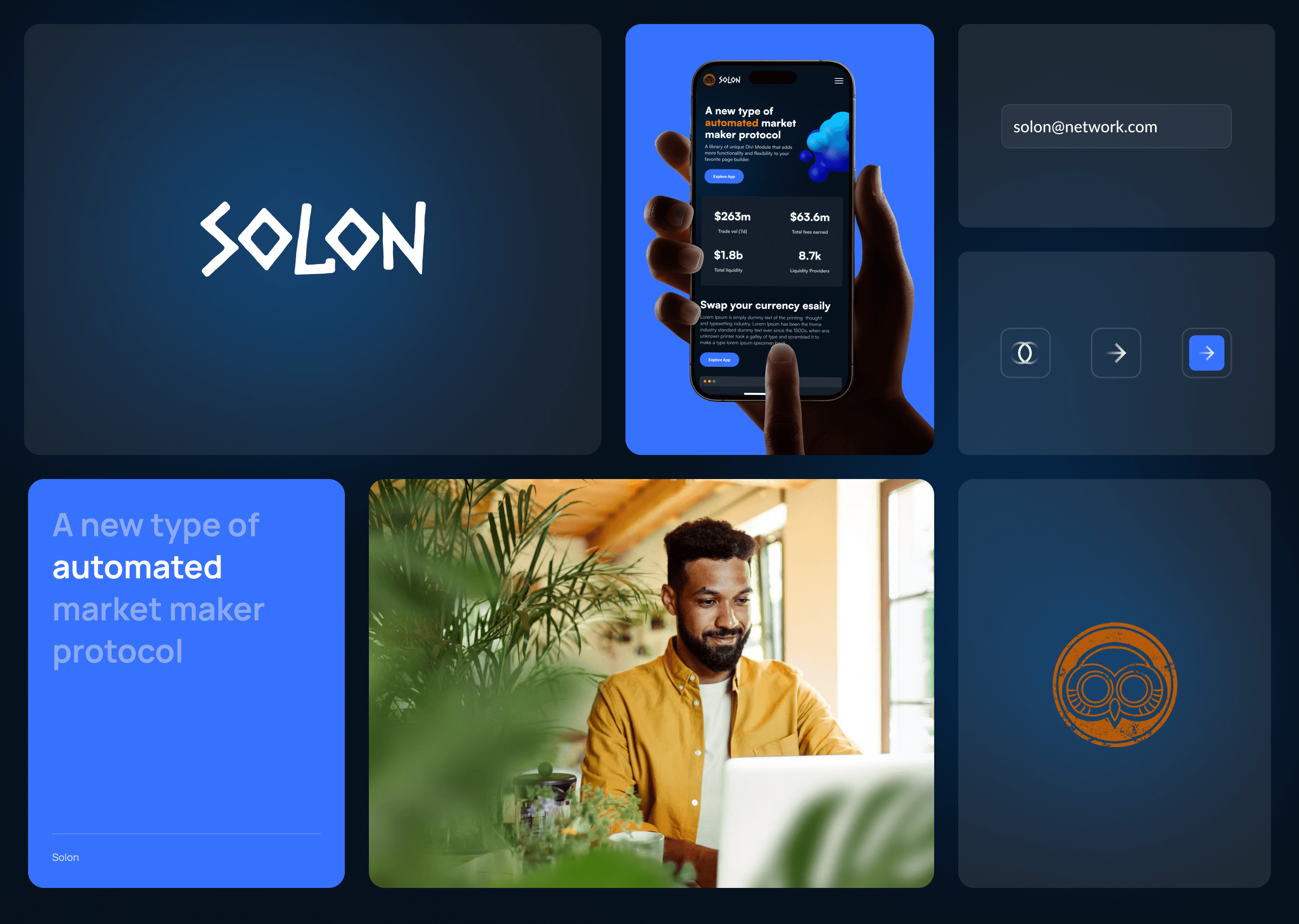 solon web3 brand identity design