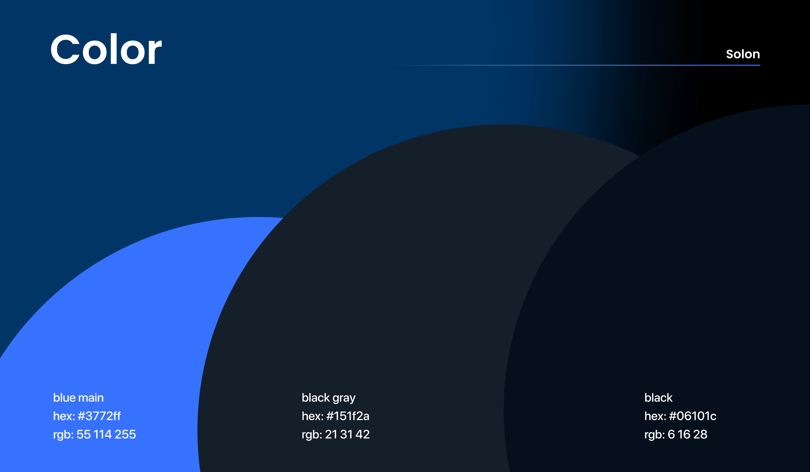 web3 color palette design by wavespace