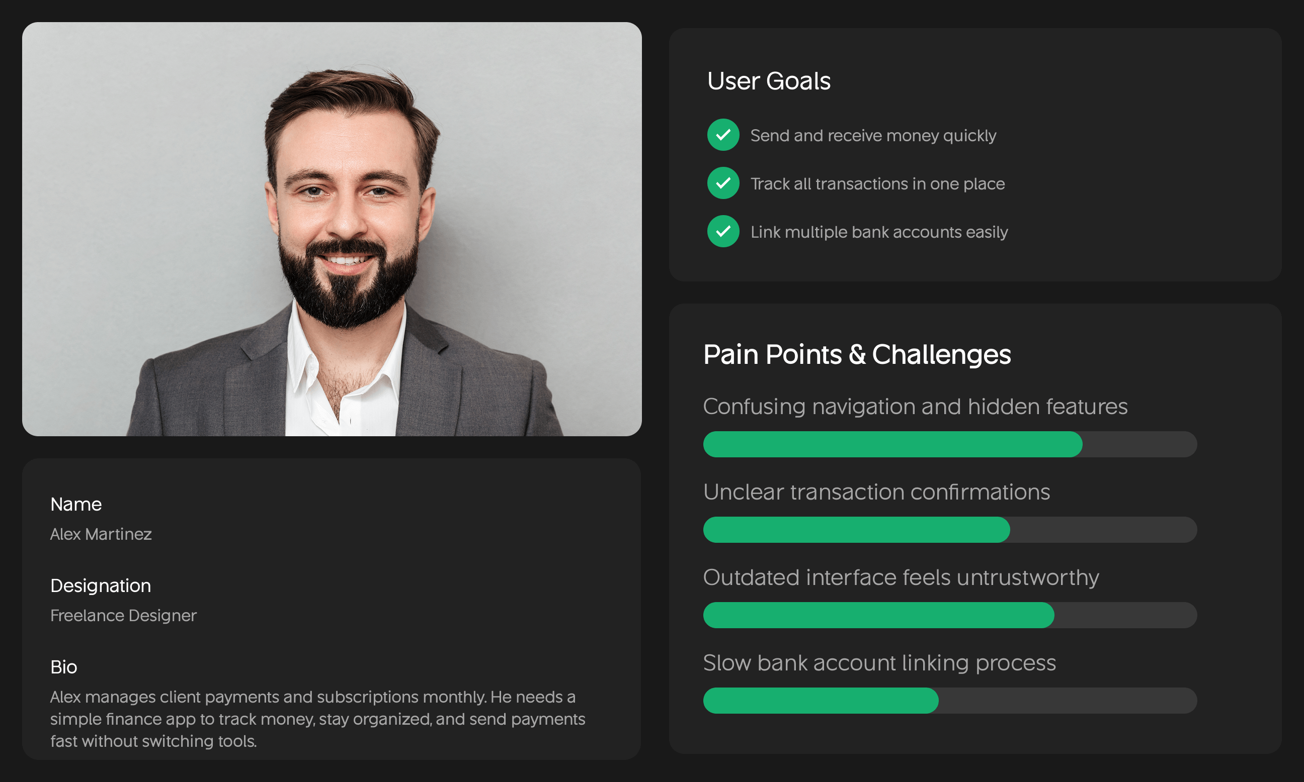 fintech mobile app user
