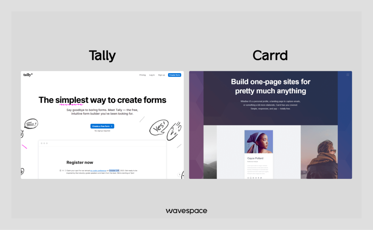 high converting landing page