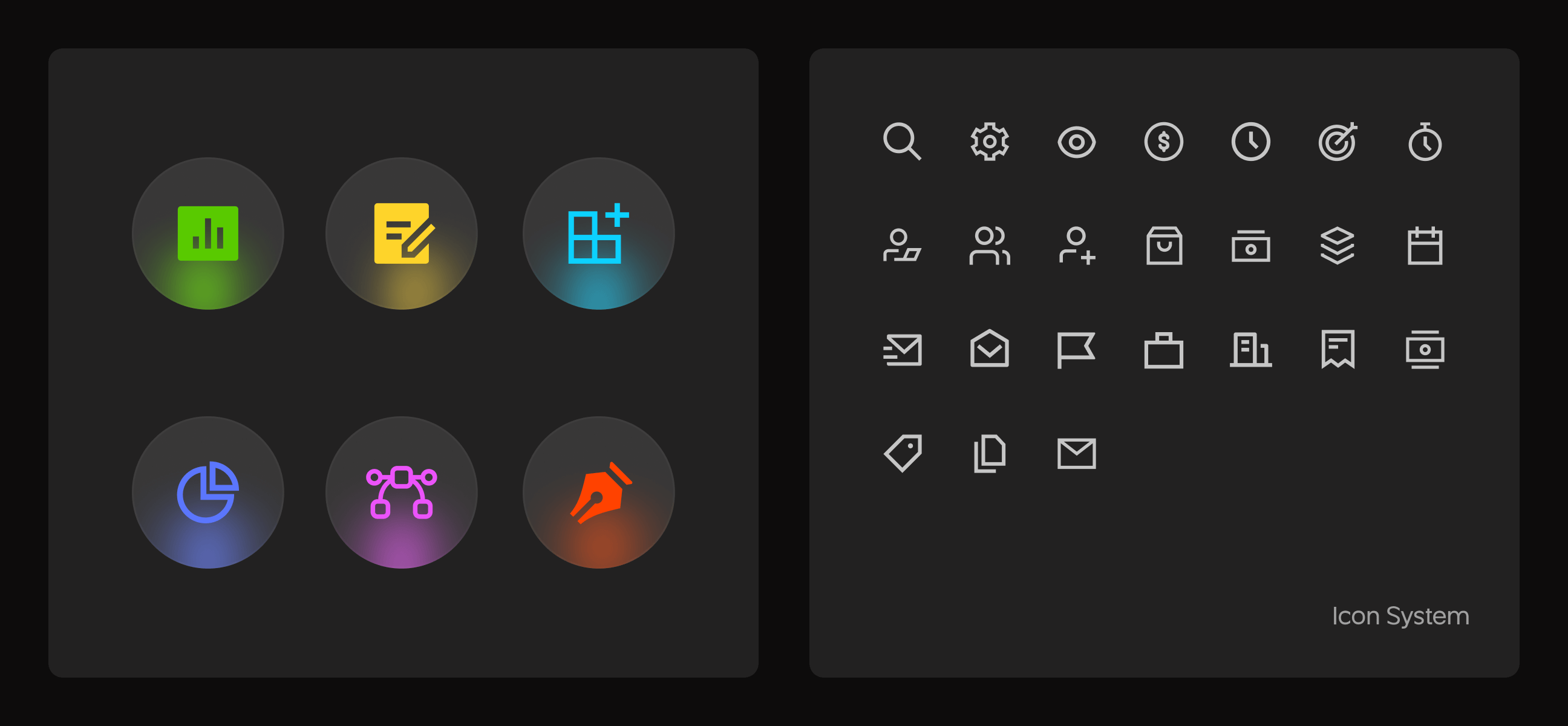 openhub crm icon collection