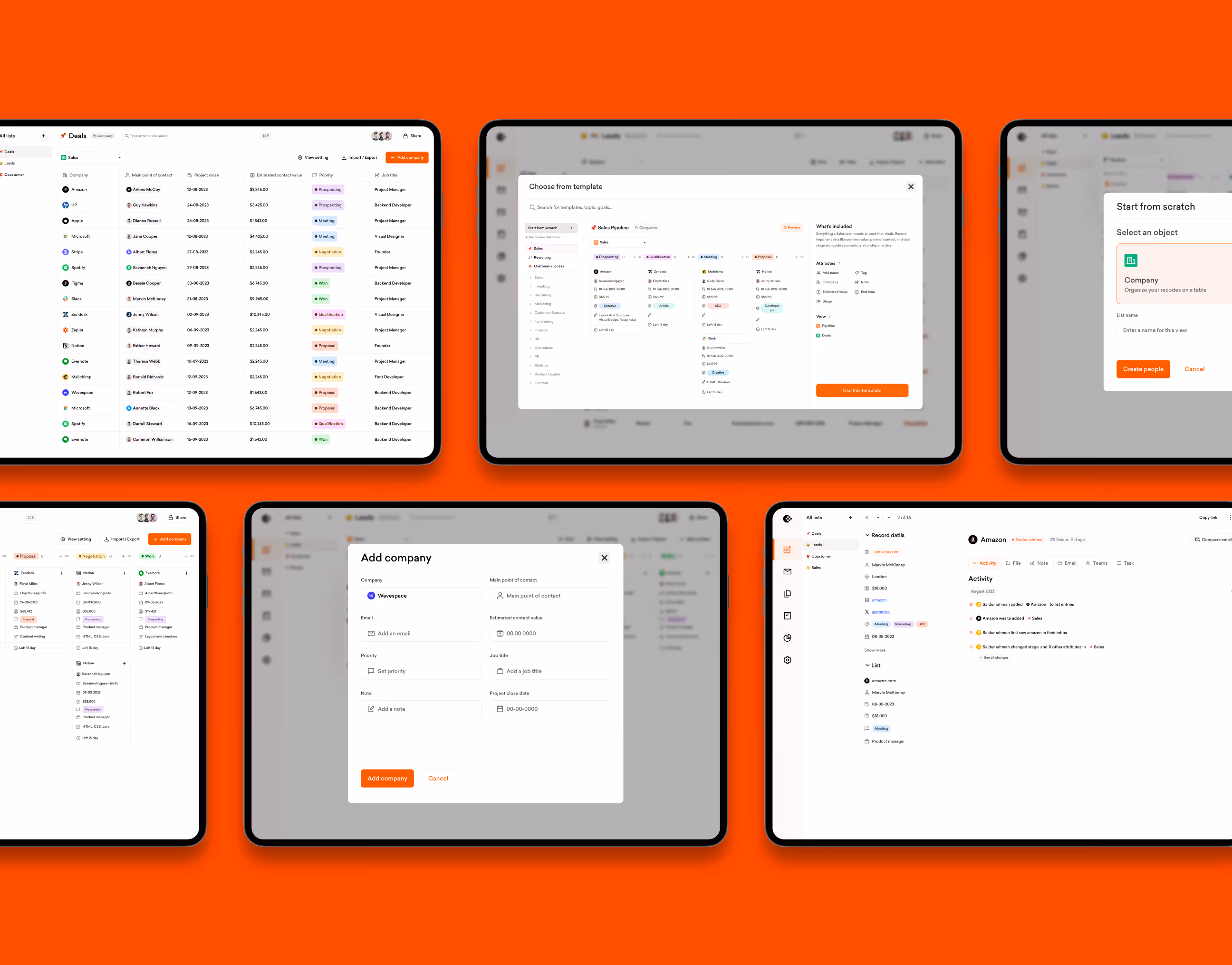 lead management system website design